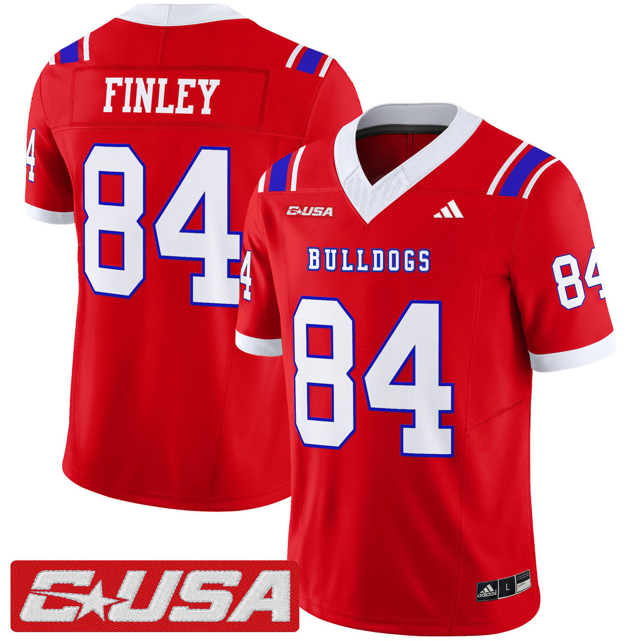 Eli Finley Jersey #84 Louisiana Tech Bulldogs 2025 Limited Stitched