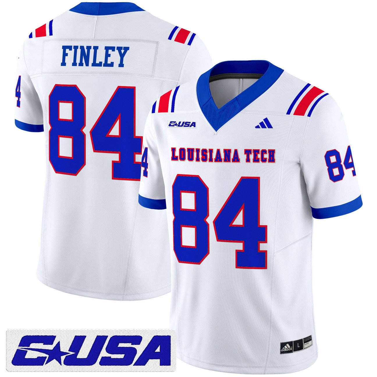 Eli Finley Jersey #84 Louisiana Tech Bulldogs 2025 Limited Stitched