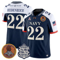 Eli Heidenreich Jersey #22 Navy Midshipmen 250th Anniversary Stitched