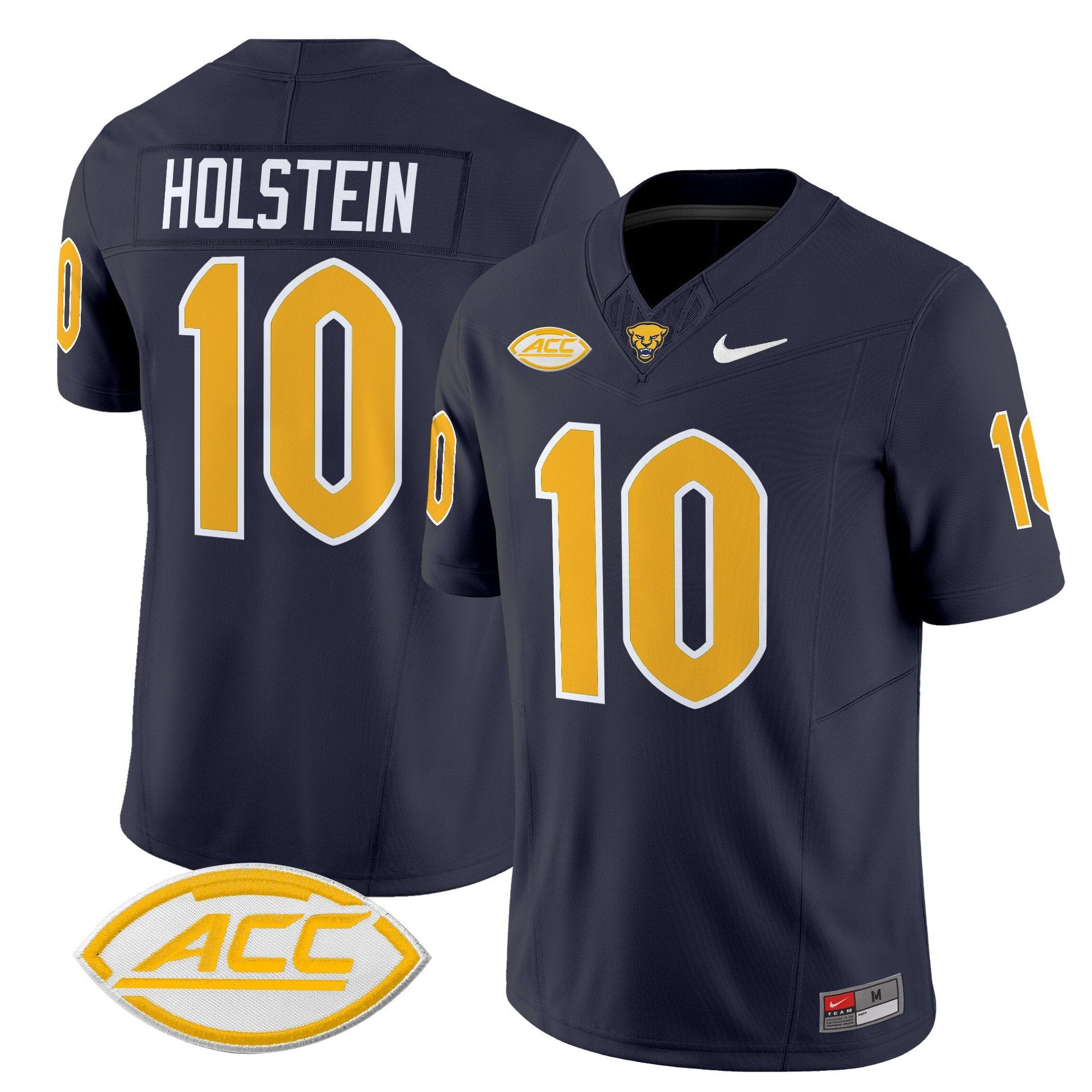 Eli Holstein Jersey #10 Pittsburgh Panthers 2025 Limited Stitched