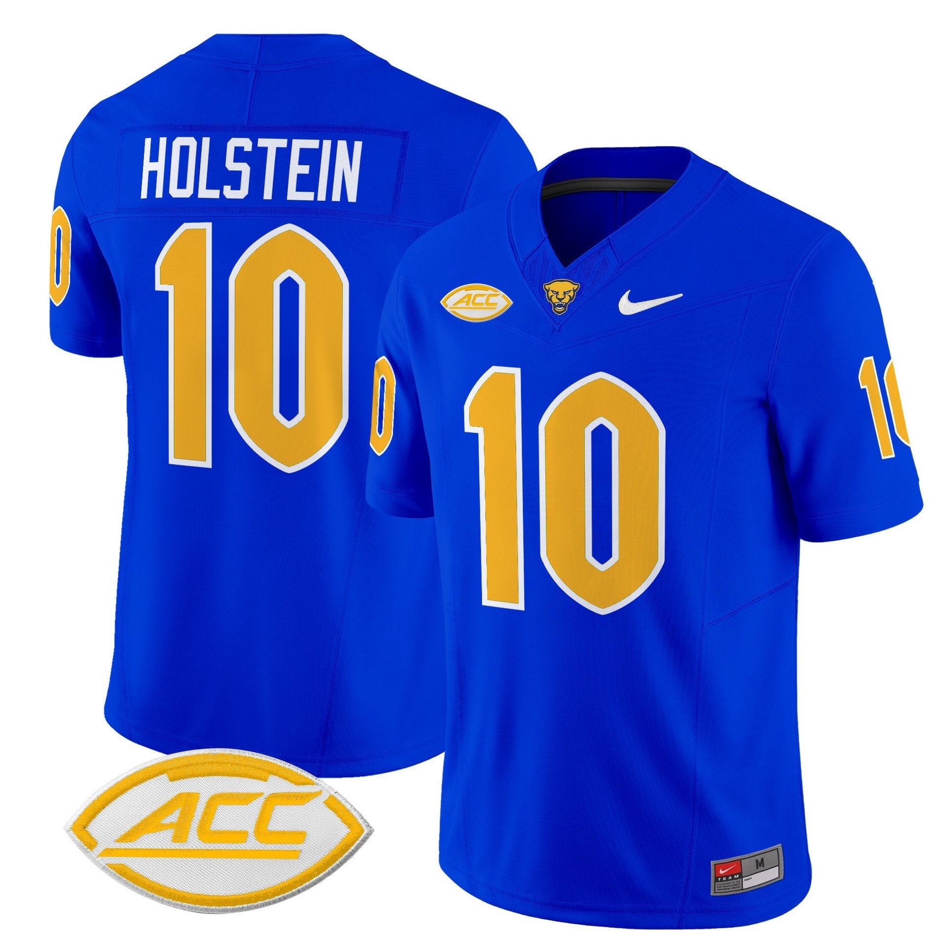 Eli Holstein Jersey #10 Pittsburgh Panthers 2025 Limited Stitched