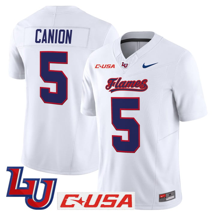 Elijah Canion Jersey #25 Liberty Flames 2025 Vapor Limited Stitched
