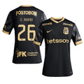 Elkin Rivero 26 Atlético Nacional 2025-26 Away Men Jersey – Black