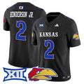 Emmanuel Henderson Jr Jersey #2 Kansas Jayhawks 2025 Limited Stitched