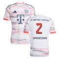 Eric Dier #15 Bayern Munich 2025-26 Away Men Jersey – White