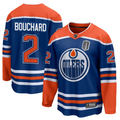 Evan Bouchard 2 Edmonton Oilers 2025 Stanley Cup Final Home Breakaway Men Jersey