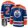 Evan Bouchard Jersey #2 Edmonton Oilers 2025 Stanley Cup Final Stitched Away