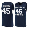 Fousseyni Traore Jersey BYU Cougars College Basketball #45