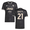 Fabio Miretti 21 Juventus 2025-26 Third Match Jersey – Black