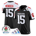 Fernando Mendoza Jersey #15 Indiana Hoosiers 2025 Rose Bowl V2 Stitched