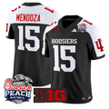 Fernando Mendoza Jersey #15 Indiana Hoosiers 2026 Peach Bowl Stitched