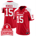 Fernando Mendoza Jersey #15 Indiana Hoosiers 2026 Rose Bowl Game Champions Stitched