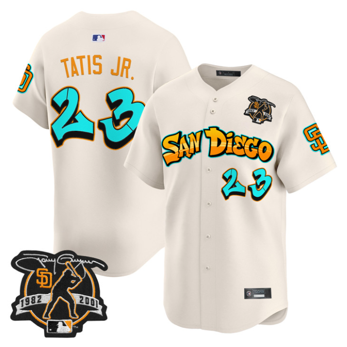 Fernando Tatis Jr Jersey #23 San Diego Padres Graffiti Barrio Edition