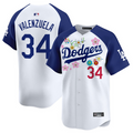 Fernando Valenzuela Jersey #34 Dodgers x Takashi Murakami 2025 Vapor Limited Stitched