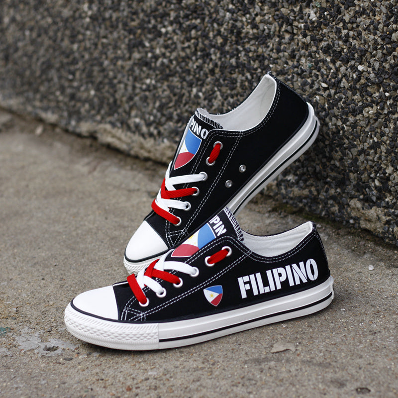 Filipino Canvas Sneakers Shoes For Men Women Fans