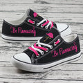 Flamingo Canvas Sneakers Shoes For Men Women Fans