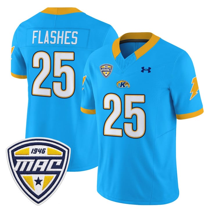 Flashes Jersey #25 Kent State Golden Flashes 2025 Limited Stitched