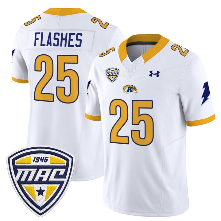 Flashes Jersey #25 Kent State Golden Flashes 2025 Limited Stitched