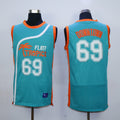 Flint Tropics #69 Down Town Basketball Jersey