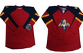 Florida Panthers Customized Red Jersey Stitched