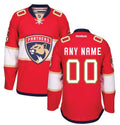 Florida Panthers Reebok Red Home Premier Custom Jersey Stitched