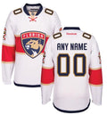 Florida Panthers Reebok White Away Premier Custom Jersey Stitched
