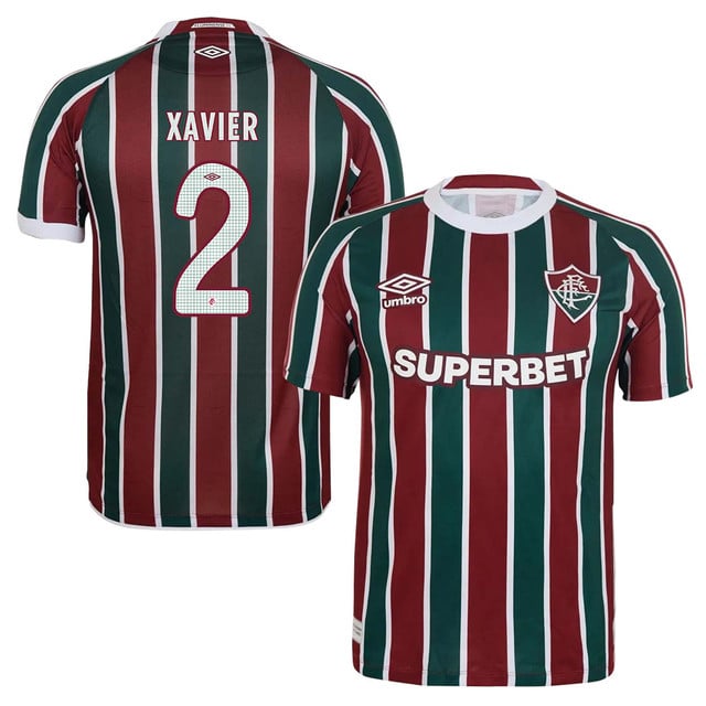 Fluminense Samuel Xavier 2 Home 2025-26 Jersey – Red Green