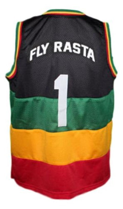 Fly Rasta Jersey #1 Team Jamaica Basketball