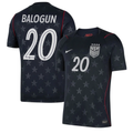Folarin Balogun Jersey #20 USMNT 2026 World Cup Match Stitched Stars Soccer