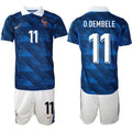 France #11 O.DEMBELE Jerseys National Team x World Cup 2026 Home On Field Soccer