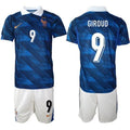 France #9 GIROUD Jerseys National Team x World Cup 2026 Home On Field Soccer