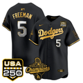 Freddie Freeman Jersey #5 Dodgers 2025 World Series Champions 250 USA Stitched