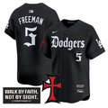 Freddie Freeman Jersey #5 Dodgers Faith Glory Edition Vapor Premier Limited Stitched