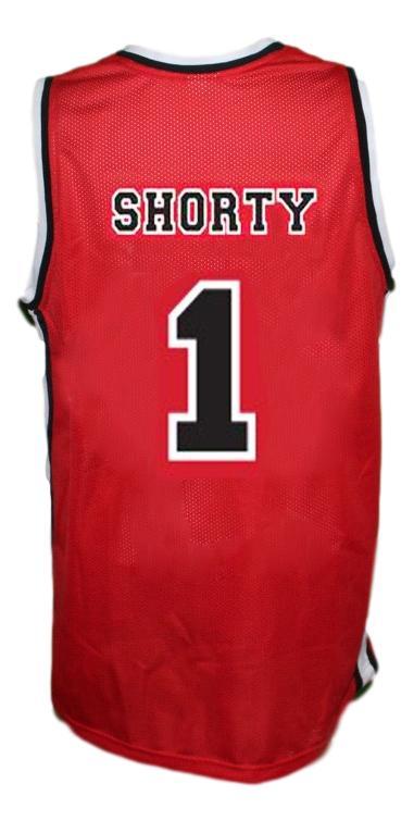 Fredo Starr Shorty Jersey #1 Sunset Park Basketball Red