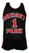 Fredo Starr Shorty Jersey #1 Sunset Park Basketball Black