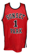 Fredo Starr Shorty Jersey #1 Sunset Park Basketball Red