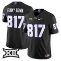 Funky Town Jersey #817 TCU Horned Frogs 2025 Vapor Limited Stitched