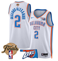 Gilgeous-Alexander Jersey # 2 Oklahoma City Thunder 2025 Finals Swingman Stitched Association