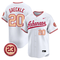 Gabe Gaeckle Jersey #20 Arkansas Razorbacks Norm DeBriyn Night Edition Stitched
