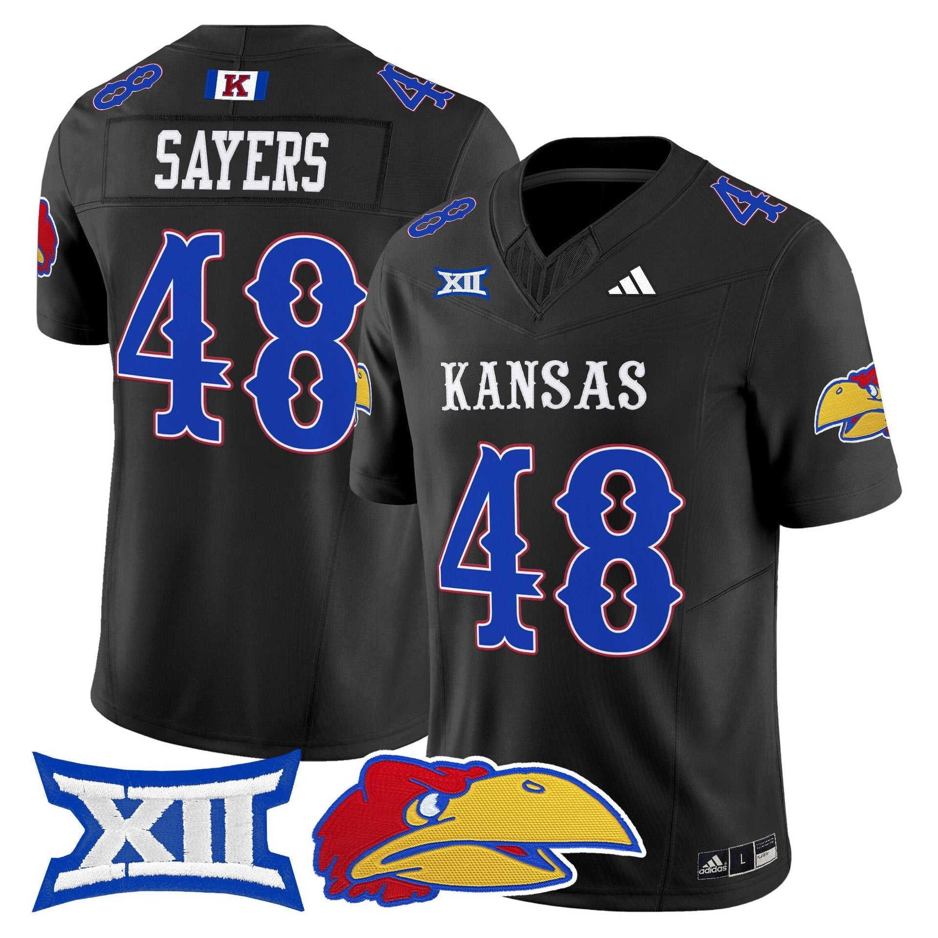 Gale Sayers Jersey #48 Kansas Jayhawks 2025 Vapor Limited Stitched