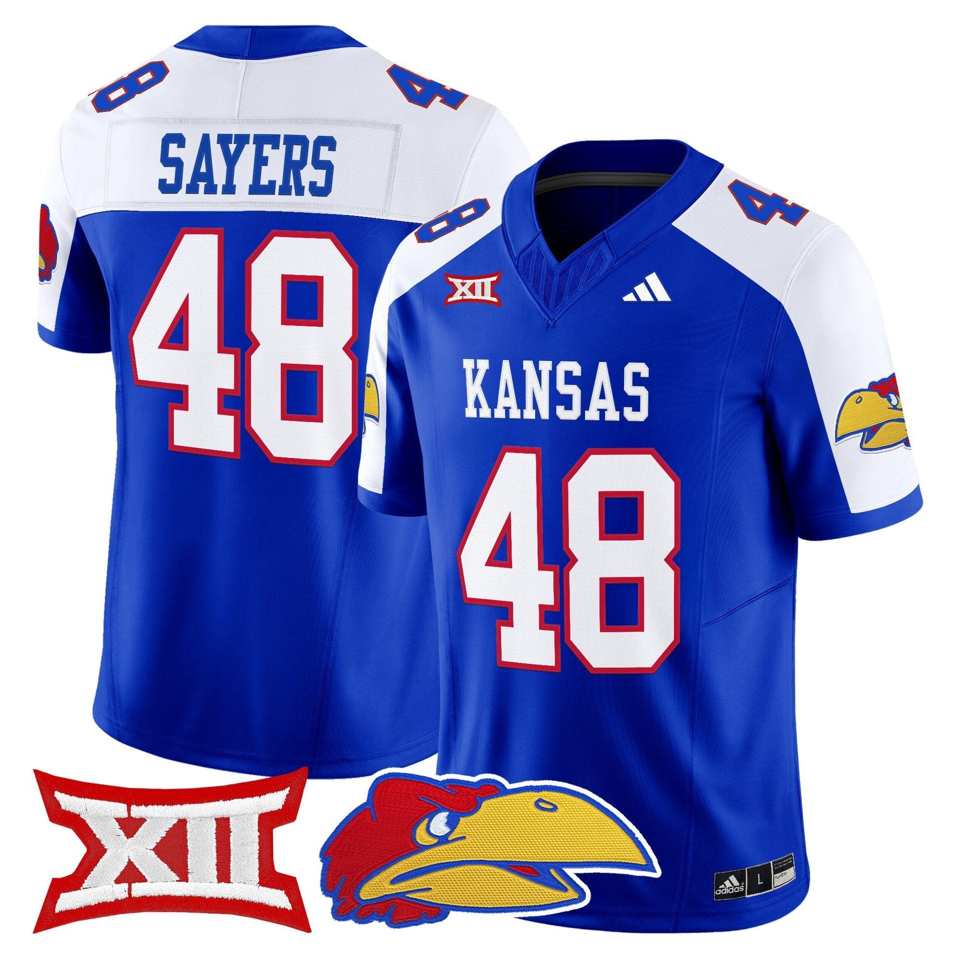 Gale Sayers Jersey #48 Kansas Jayhawks 2025 Vapor Limited Stitched