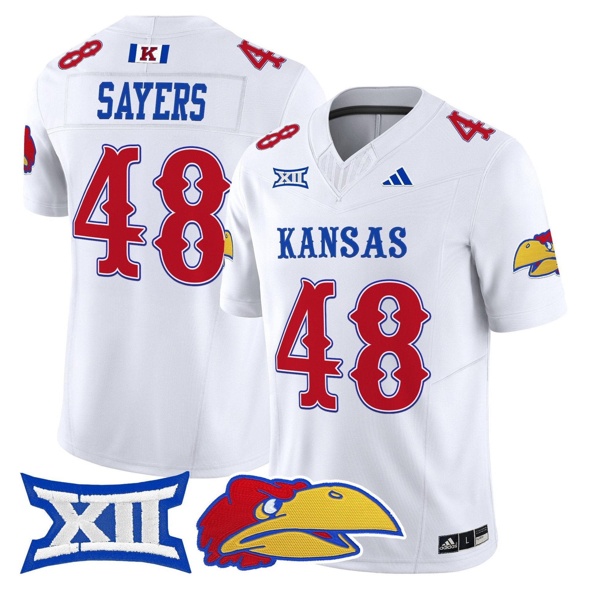 Gale Sayers Jersey #48 Kansas Jayhawks 2025 Vapor Limited Stitched