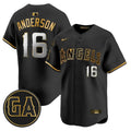 Garret Anderson Jersey #16 Angels Garret Anderson Tribute Stitched