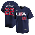 Garrett Whitlock Jersey #22 Projected Team USA World Baseball Classic 2023 Style 2026 Roster