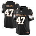 George Helms Jersey #47 Montana State Bobcat Football 2025 Stitched