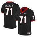 Georgia Bulldog #71 Earnest Greene III College Football Jersey Stitched