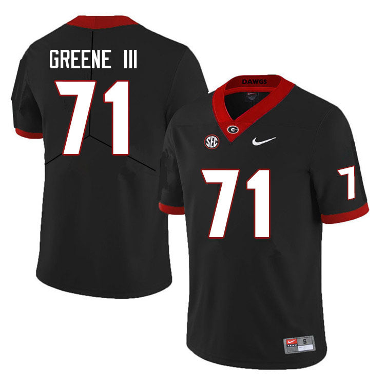 Georgia Bulldog #71 Earnest Greene III College Football Jersey Stitched