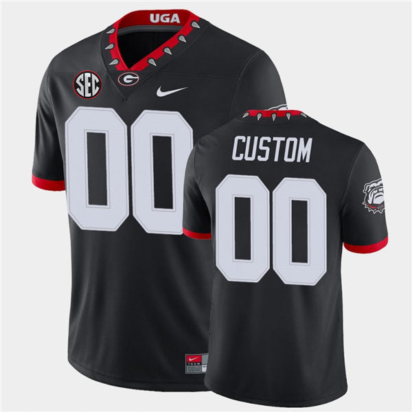 Georgia Bulldogs #00 Custom College Football Jersey Stitched