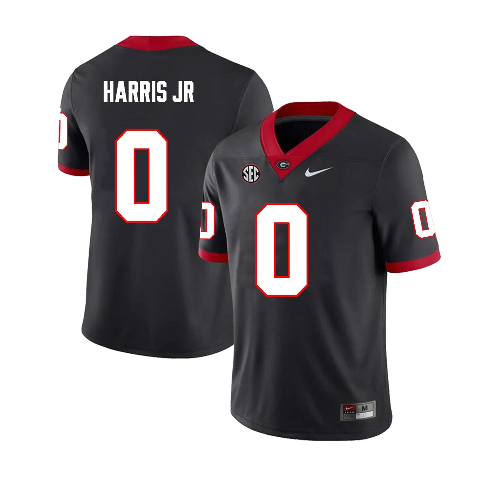 Georgia Bulldogs #0 Gabe Harris Jr. Football Jersey Stitched