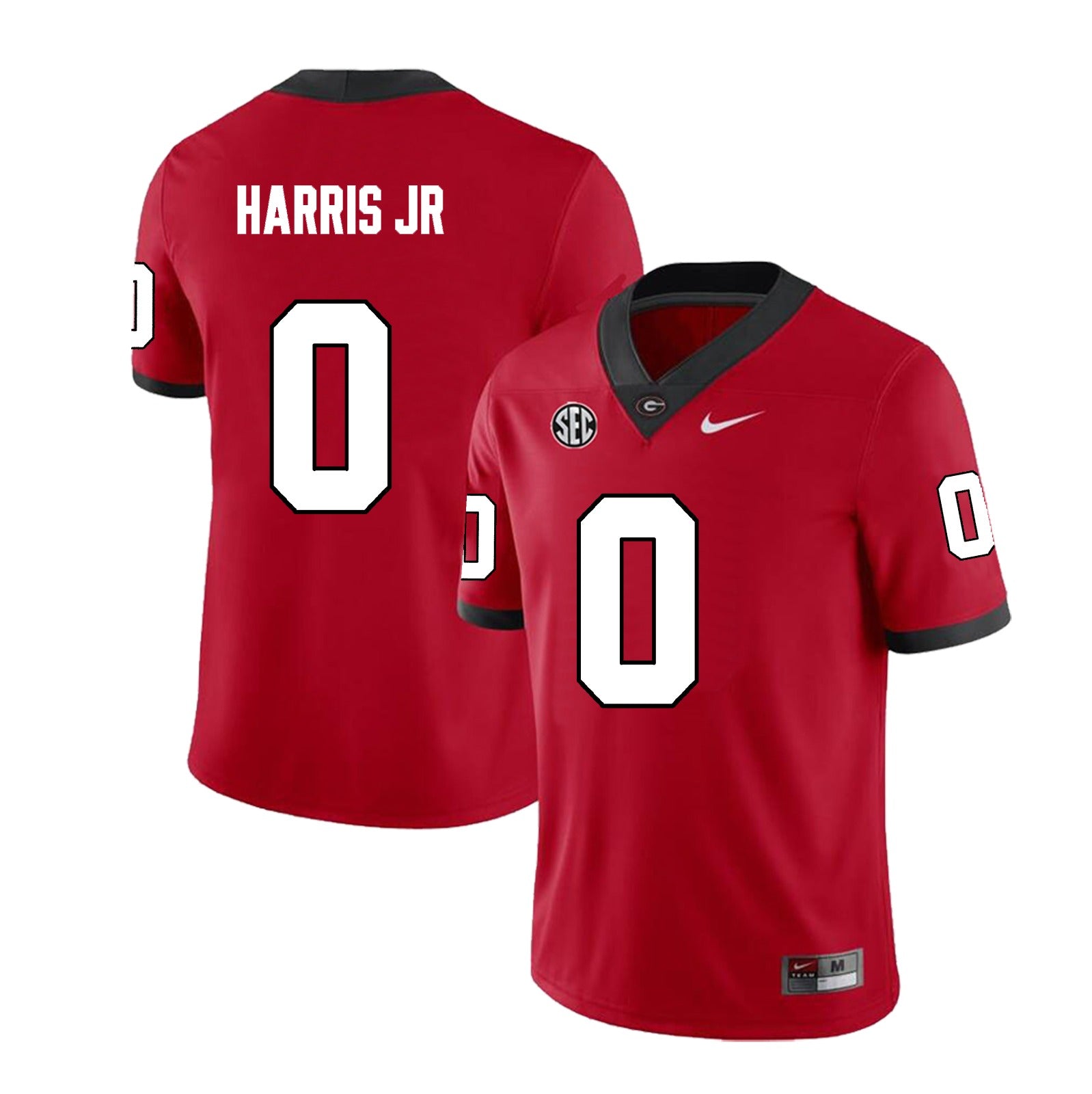 Georgia Bulldogs #0 Gabe Harris Jr. Football Jersey Stitched